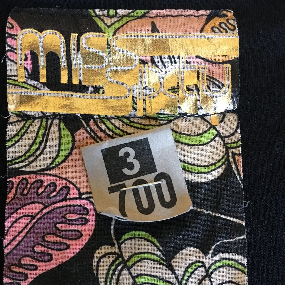 Miss Sixty Black Jersey Short Casual Dress - Picture 5 of 8